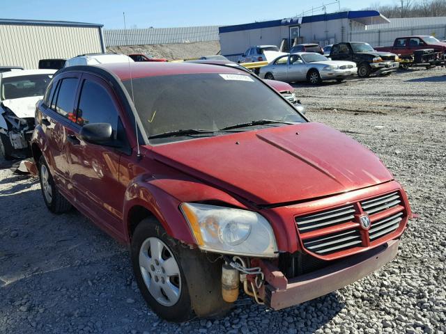 1B3HB28B78D586474 - 2008 DODGE CALIBER RED photo 1