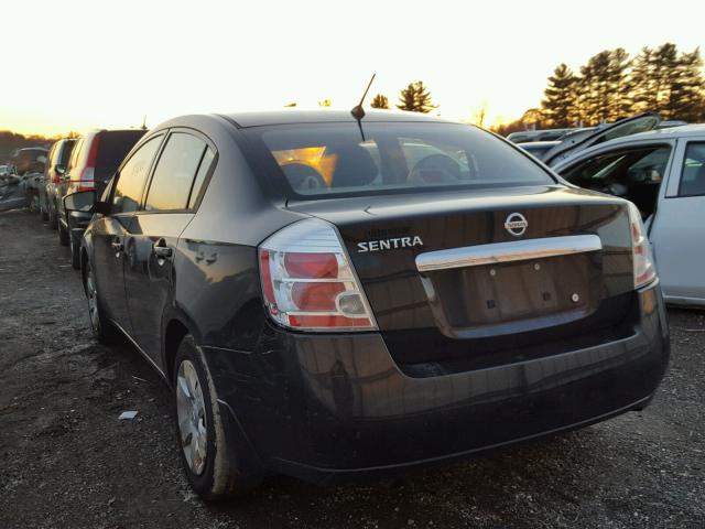 3N1AB6AP9AL642799 - 2010 NISSAN SENTRA 2.0 BLACK photo 3