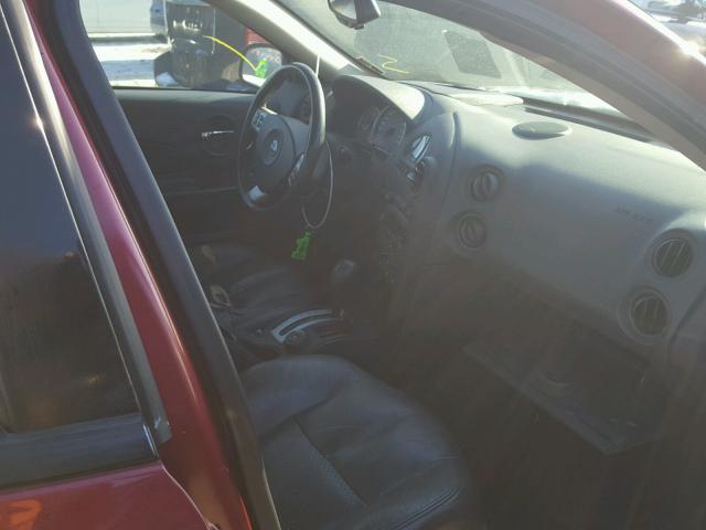 2G2WR524641146401 - 2004 PONTIAC GRAND PRIX Tünd qırmızı foto 5