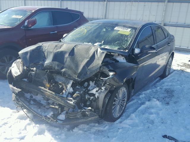 3FA6P0D9XER397860 - 2014 FORD FUSION TIT BLACK photo 2