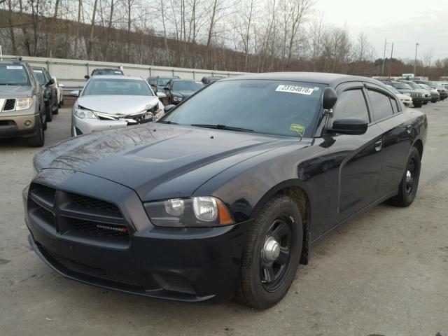 2C3CDXAT2CH285307 - 2012 DODGE CHARGER PO BLACK photo 2