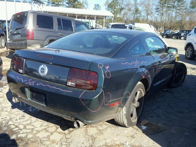 1ZVHT82H785163560 - 2008 FORD MUSTANG GT GREEN photo 4