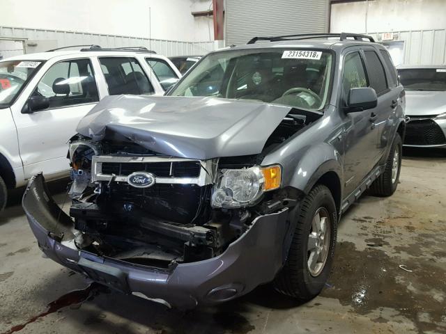 1FMCU03158KA21945 - 2008 FORD ESCAPE XLT GRAY photo 2