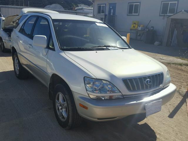 JTJGF10U410116497 - 2001 LEXUS RX 300 WHITE photo 1