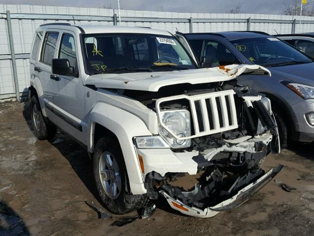 1J8GN28K59W535507 - 2009 JEEP LIBERTY SP WHITE photo 1