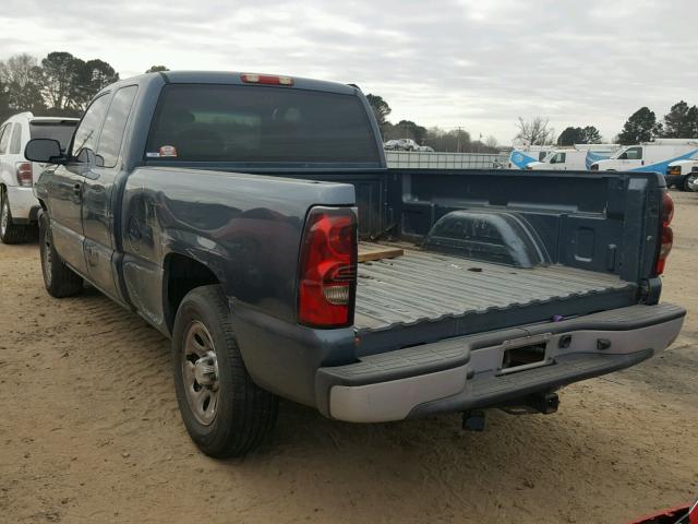 1GCEC19X17Z184342 - 2007 CHEVROLET SILVERADO BLUE photo 3