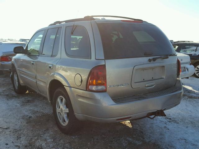 1GHDT13S732352510 - 2003 OLDSMOBILE BRAVADA SILVER photo 3