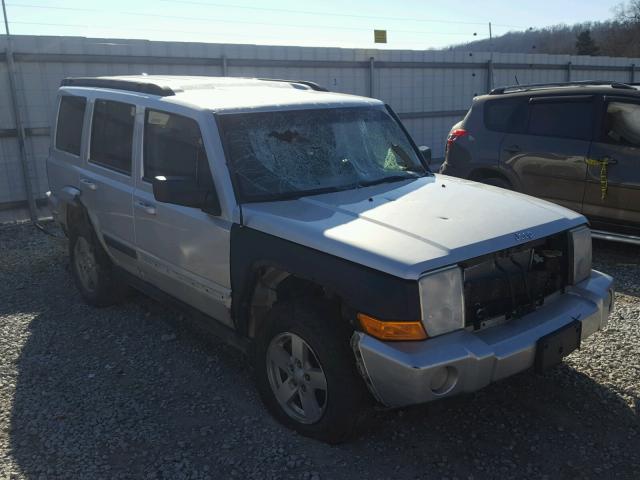 1J8HG48K38C221736 - 2008 JEEP COMMANDER WHITE photo 1