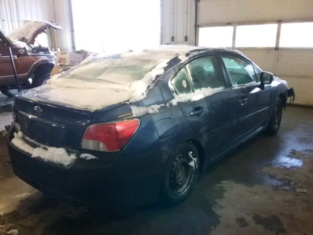 JF1GJAA62DH002852 - 2013 SUBARU IMPREZA BA BLUE photo 4