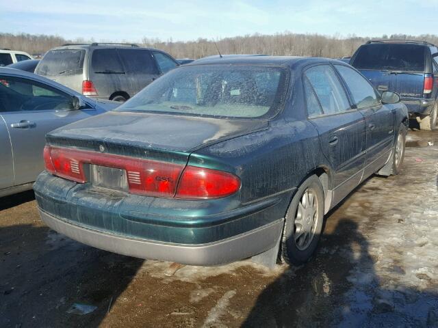 2G4WF5513Y1275266 - 2000 BUICK REGAL GS GREEN photo 4