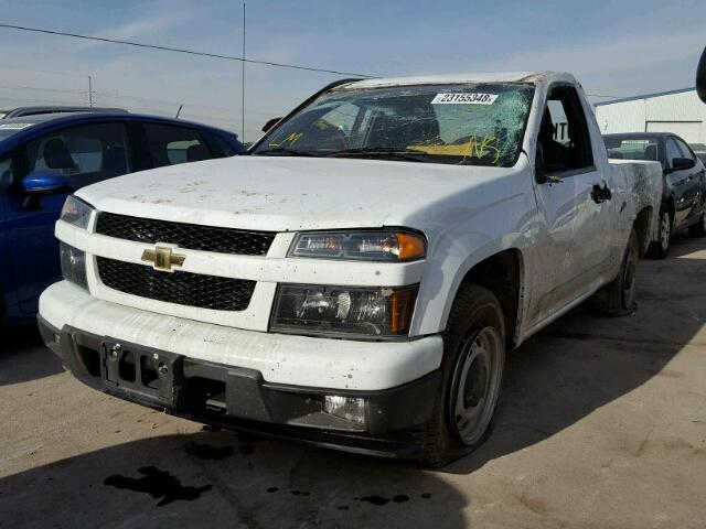 1GCCSBF99C8158528 - 2012 CHEVROLET COLORADO WHITE photo 2