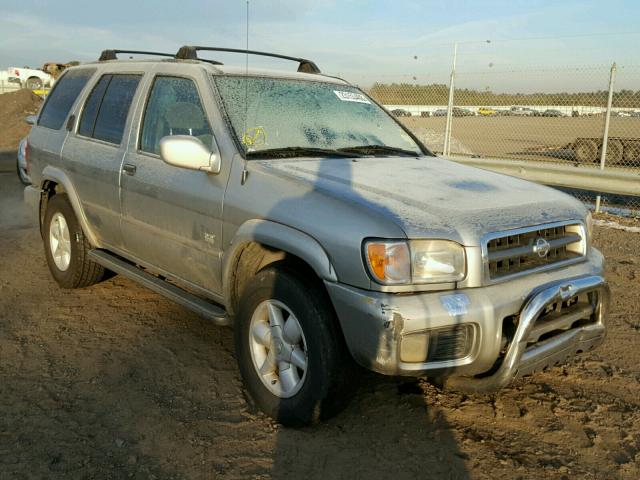 JN8DR09YX1W609051 - 2001 NISSAN PATHFINDER SILVER photo 1