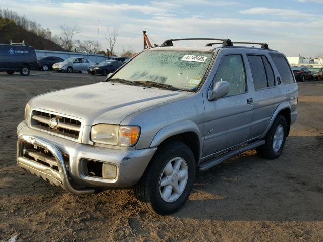 JN8DR09YX1W609051 - 2001 NISSAN PATHFINDER SILVER photo 2