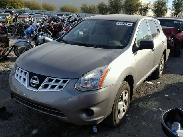 JN8AS5MT7BW566788 - 2011 NISSAN ROGUE S CHARCOAL photo 2