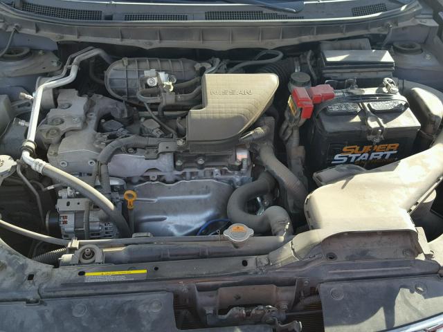 JN8AS5MT7BW566788 - 2011 NISSAN ROGUE S CHARCOAL photo 7