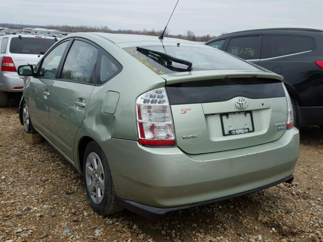 JTDKB20U497879749 - 2009 TOYOTA PRIUS GREEN photo 3