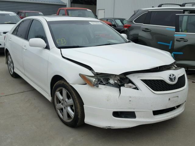 4T1BE46K89U920213 - 2009 TOYOTA CAMRY BASE WHITE photo 1