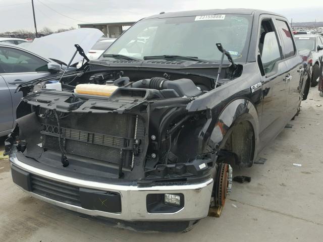 1FTEW1CF5FKE20053 - 2015 FORD F150 SUPER BLACK photo 2