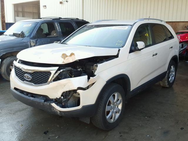 5XYKT4A16BG080500 - 2011 KIA SORENTO BA BEIGE photo 2