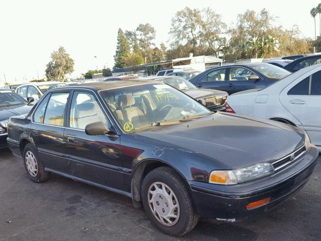 JHMCB7655NC035737 - 1992 HONDA ACCORD LX BLACK photo 1