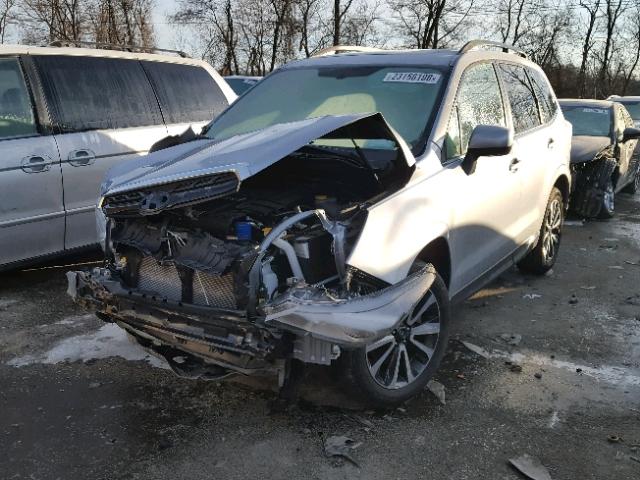 JF2SJGEC7HH436327 - 2017 SUBARU FORESTER 2 SILVER photo 2