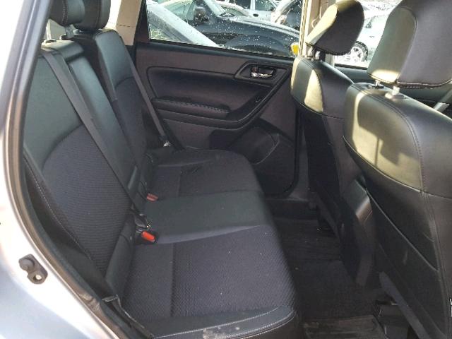 JF2SJGEC7HH436327 - 2017 SUBARU FORESTER 2 SILVER photo 6