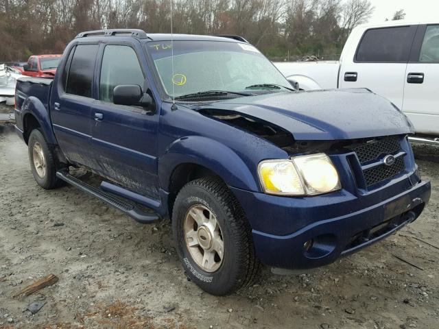 1FMZU67K14UA35839 - 2004 FORD EXPLORER S BLUE photo 1