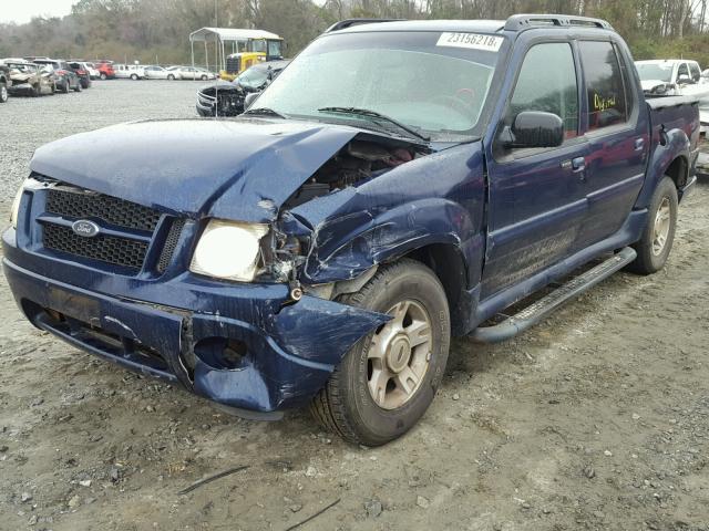 1FMZU67K14UA35839 - 2004 FORD EXPLORER S BLUE photo 2