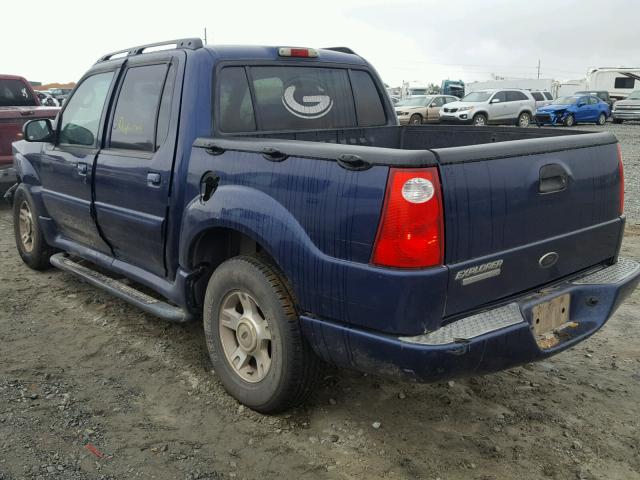 1FMZU67K14UA35839 - 2004 FORD EXPLORER S BLUE photo 3