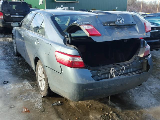 4T4BE46K09R099940 - 2009 TOYOTA CAMRY BASE GREEN photo 3