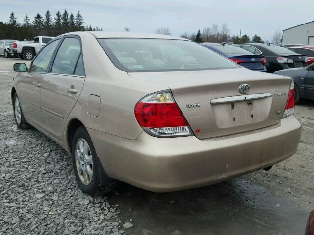 4T1BF32K75U592421 - 2005 TOYOTA CAMRY LE BEIGE photo 3