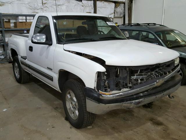 1GCEK14T4YZ105576 - 2000 CHEVROLET SILVERADO WHITE photo 1