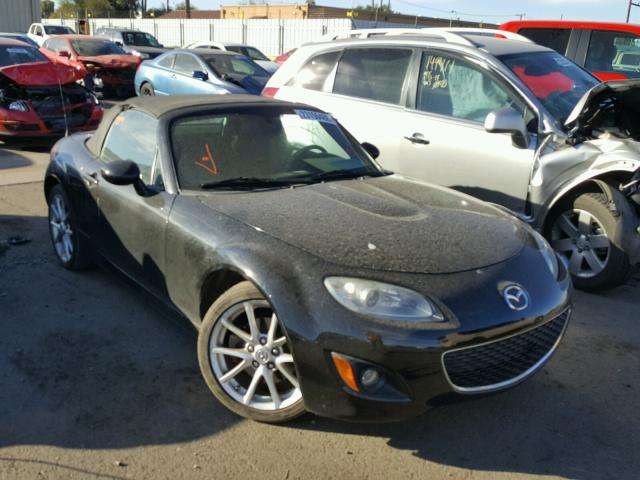 JM1NC25F590202447 - 2009 MAZDA MX-5 MIATA BLACK photo 1