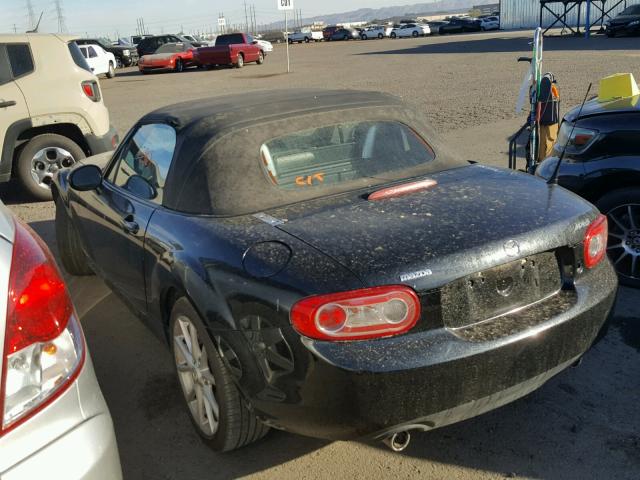 JM1NC25F590202447 - 2009 MAZDA MX-5 MIATA BLACK photo 3