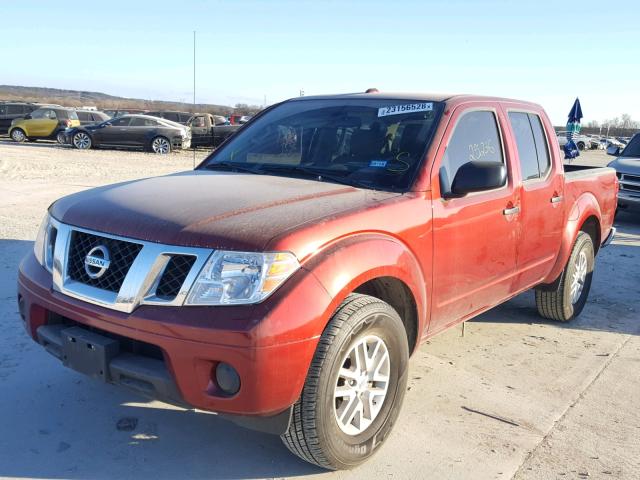 1N6AD0ER3GN773734 - 2016 NISSAN FRONTIER S RED photo 2