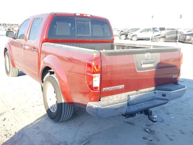 1N6AD0ER3GN773734 - 2016 NISSAN FRONTIER S RED photo 3