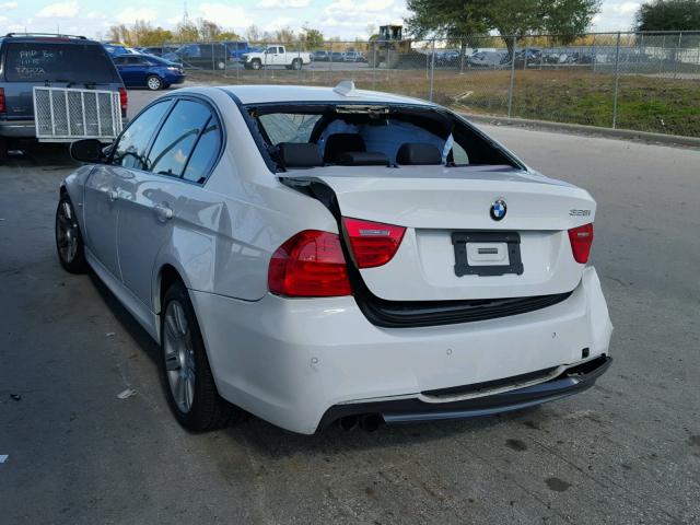 WBAPH7G50ANM49388 - 2010 BMW 328 I WHITE photo 3