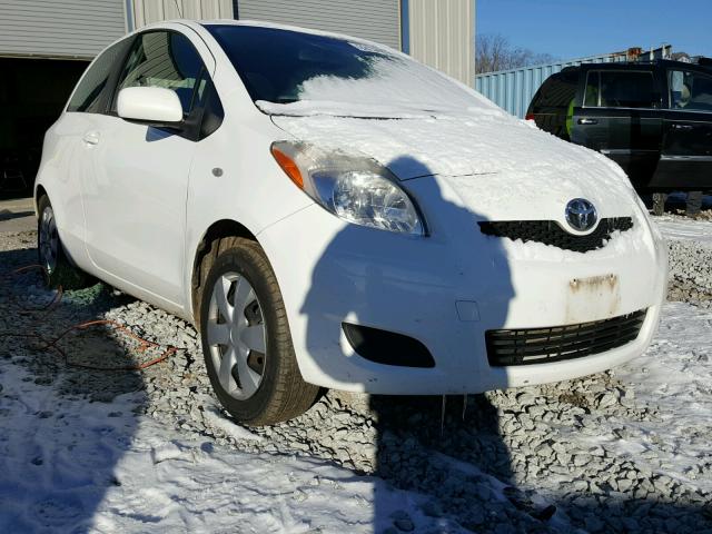 JTDJT4K31B5332285 - 2011 TOYOTA YARIS WHITE photo 1