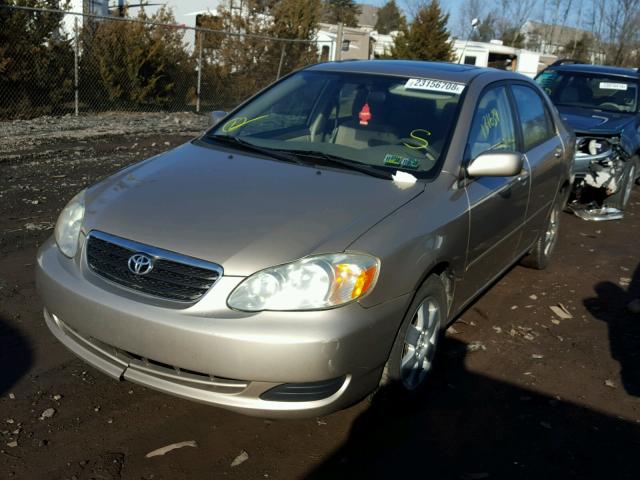 1NXBR30E16Z589780 - 2006 TOYOTA COROLLA CE BEIGE photo 2