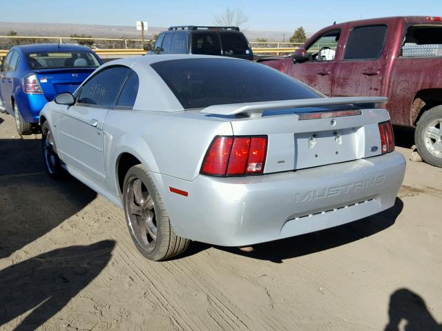 1FAFP40493F382858 - 2003 FORD MUSTANG SILVER photo 3