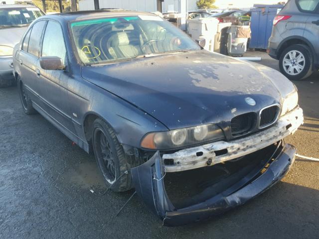 WBADT63422CH93149 - 2002 BMW 530 I AUTO BLUE photo 1