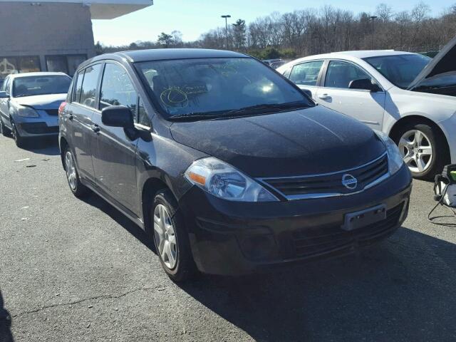 3N1BC1CP0BL406318 - 2011 NISSAN VERSA S BLACK photo 1