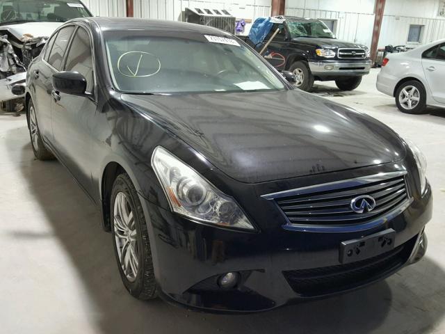 JN1CV6AP5DM303175 - 2013 INFINITI G37 BASE BLACK photo 1