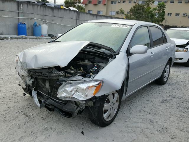 1NXBR30E97Z923071 - 2007 TOYOTA COROLLA CE SILVER photo 2