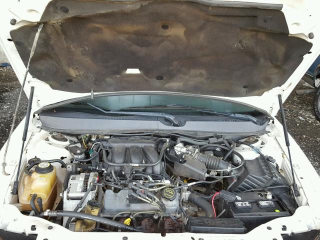 1FAFP53U44A133772 - 2004 FORD TAURUS SE WHITE photo 7