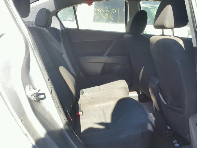 JM1BL1SF9A1284778 - 2010 MAZDA 3 I GRAY photo 6