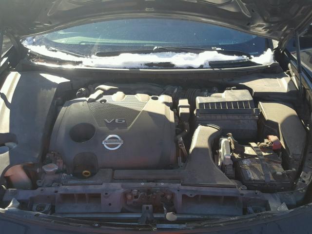 1N4AA51E39C816114 - 2009 NISSAN MAXIMA S BLACK photo 7