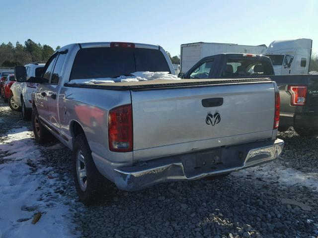 3D7HA18N92G208923 - 2002 DODGE RAM 1500 SILVER photo 3