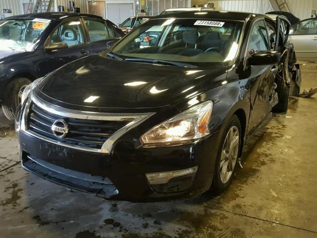 1N4AL3APXDN455512 - 2013 NISSAN ALTIMA BLACK photo 2