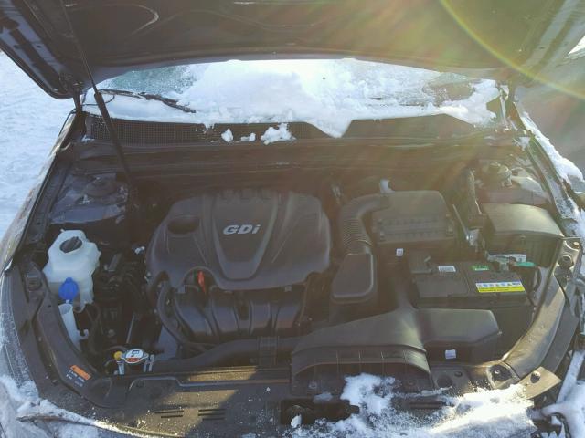 KNAGM4A76F5628868 - 2015 KIA OPTIMA LX GRAY photo 7